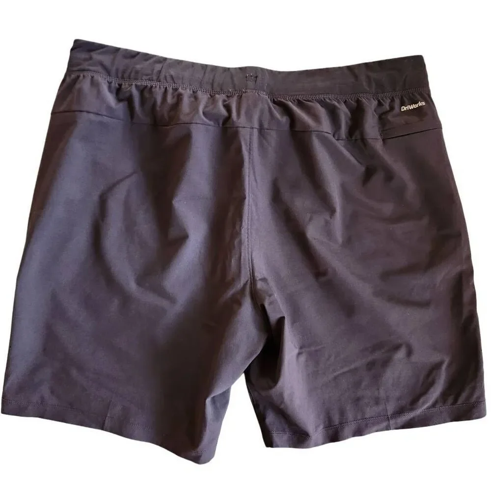 Athletic works black gym shorts poulan sporty casual men's plus size Xl 40-42